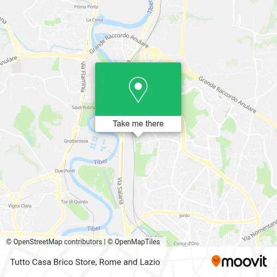 Tutto Casa Brico Store map