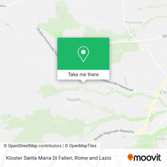 Kloster Santa Maria Di Falleri map