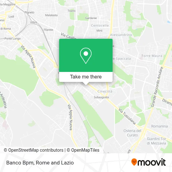 Banco Bpm map