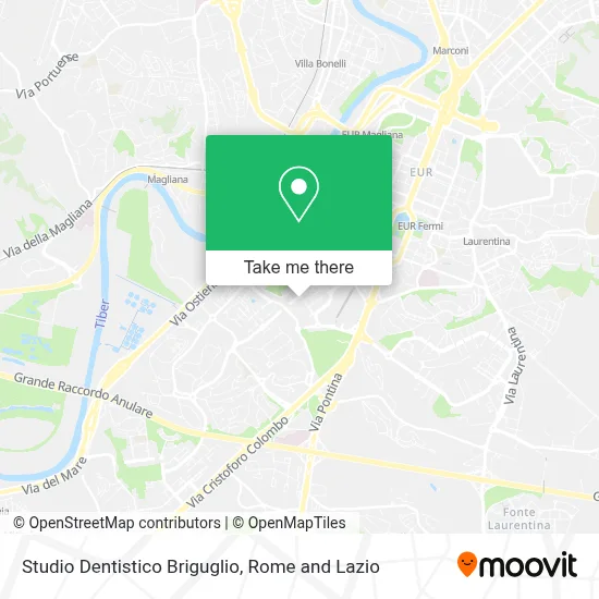 Studio Dentistico Briguglio map