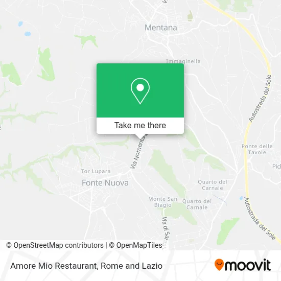 Amore Mio Restaurant map