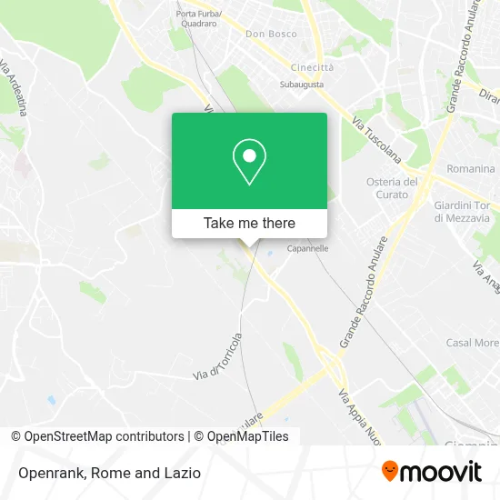 Openrank map