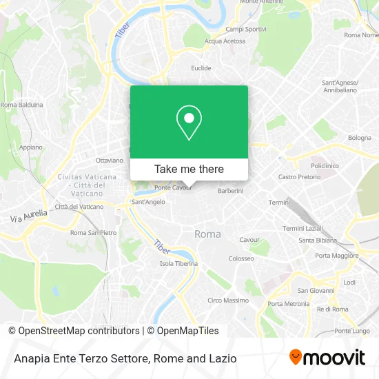 Anapia Ente Terzo Settore map