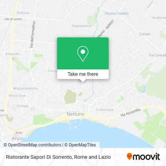 Ristorante Sapori Di Sorrento map