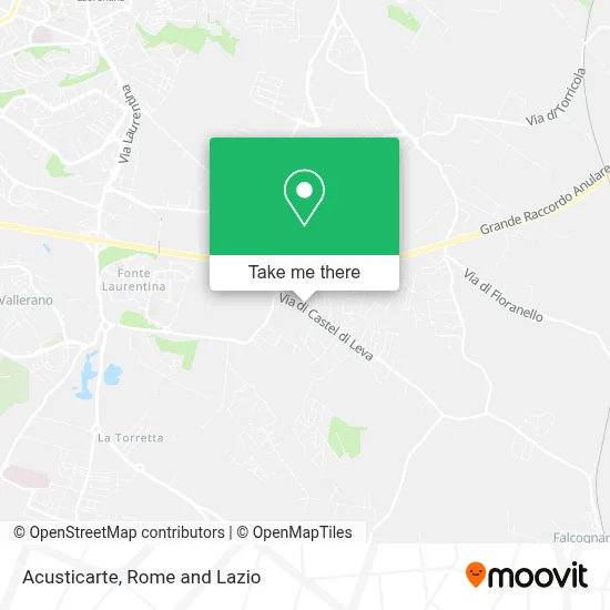 Acusticarte map