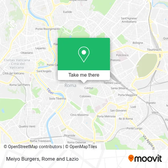 Meiyo Burgers map