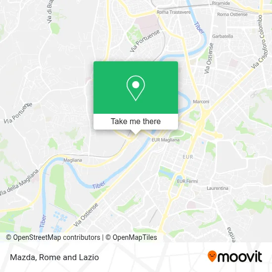 Mazda map