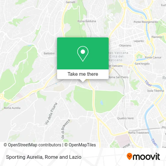 Sporting Aurelia map