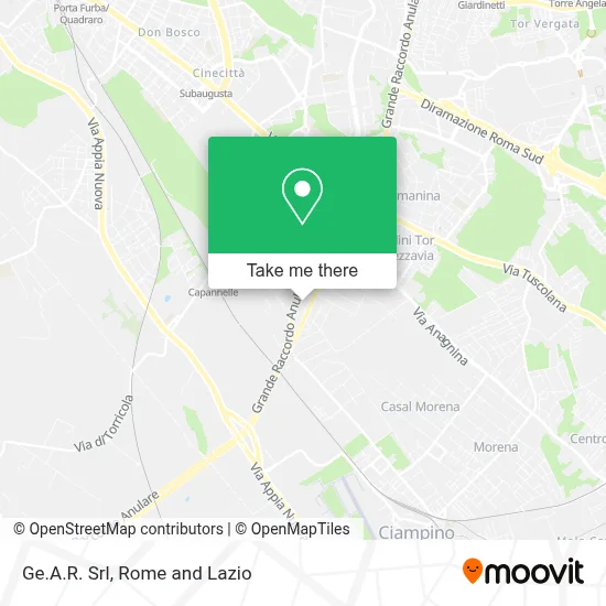 Ge.A.R. Srl map