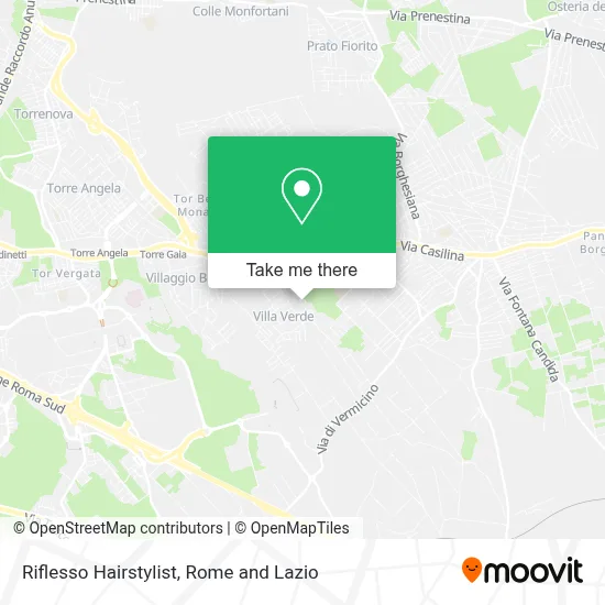 Riflesso Hairstylist map