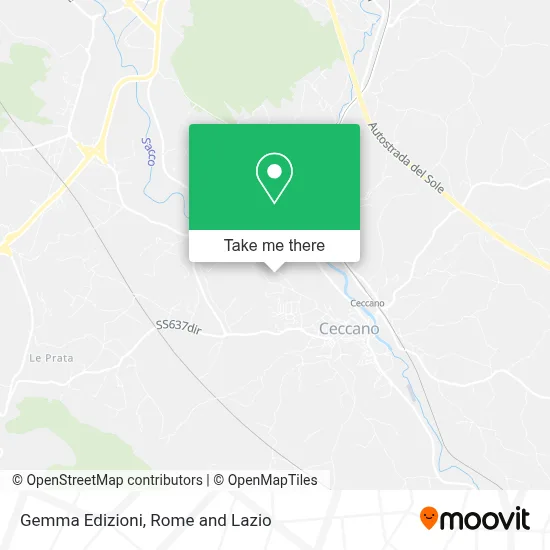Gemma Edizioni map