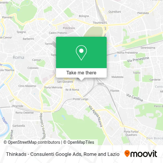 Thinkads - Consulenti Google Ads map