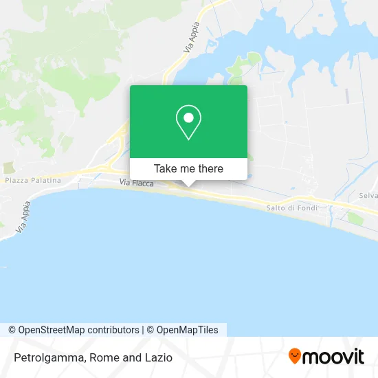 Petrolgamma map