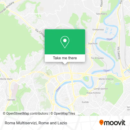 Roma Multiservizi map