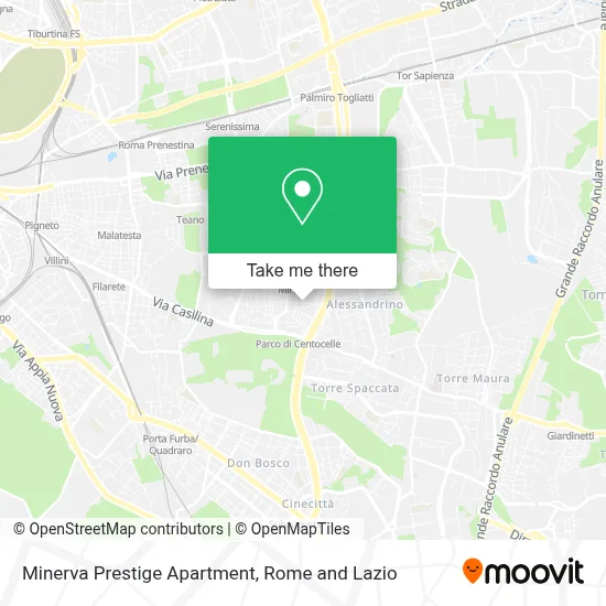 Minerva Prestige Apartment map