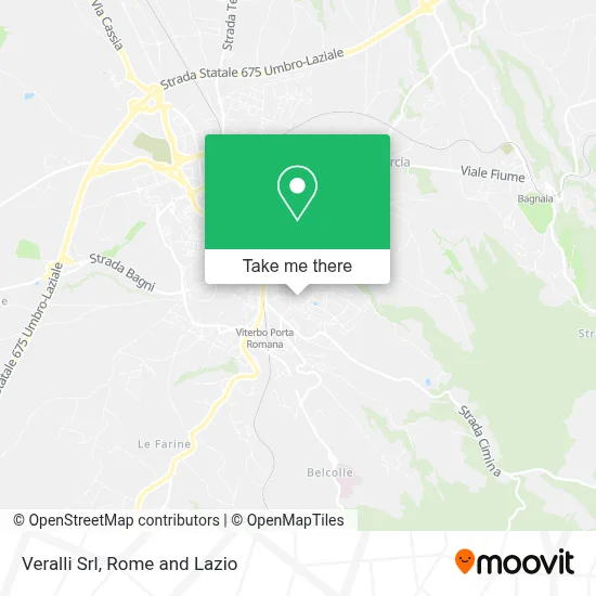 Veralli Srl map