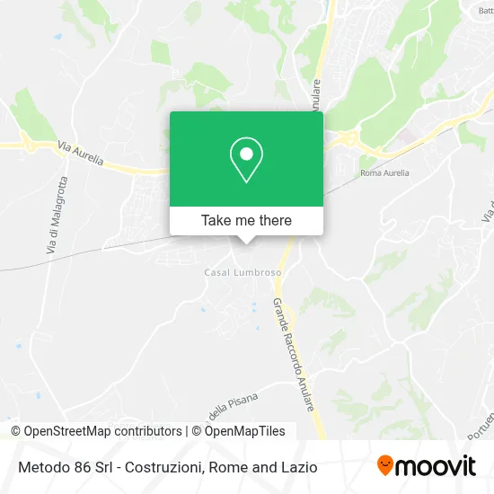Metodo 86 Srl - Costruzioni map