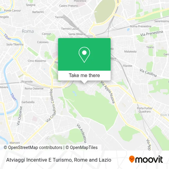 Atviaggi Incentive E Turismo map