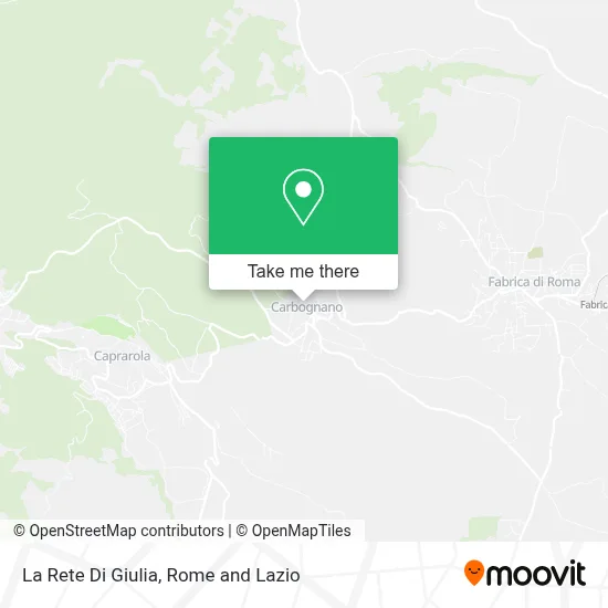 La Rete Di Giulia map