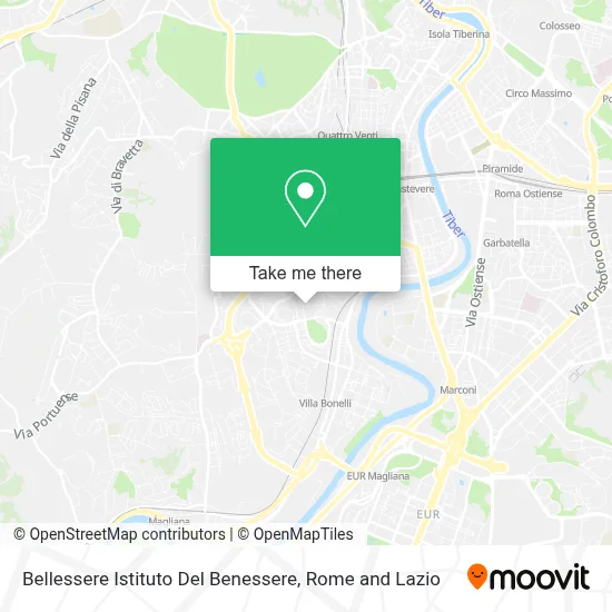 Bellessere Istituto Del Benessere map