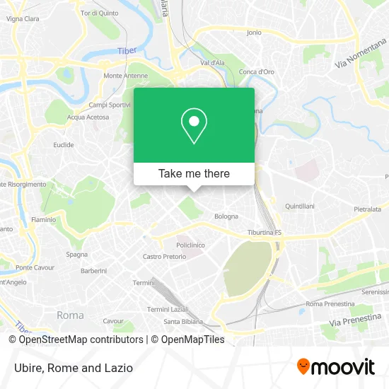 Ubire map