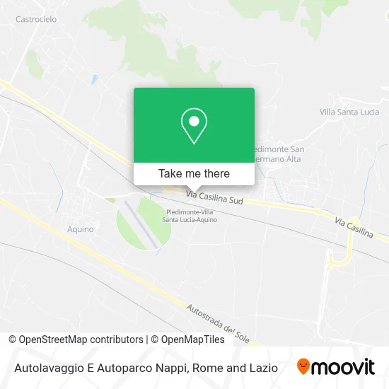 Autolavaggio E Autoparco Nappi map