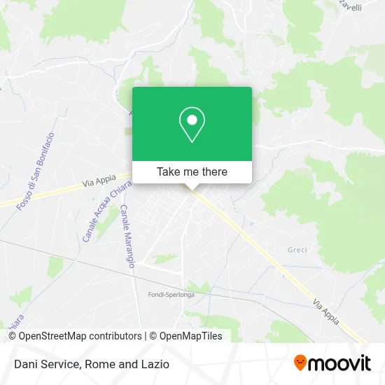Dani Service map