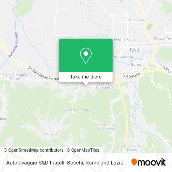 Autolavaggio S&D Fratelli Bocchi map