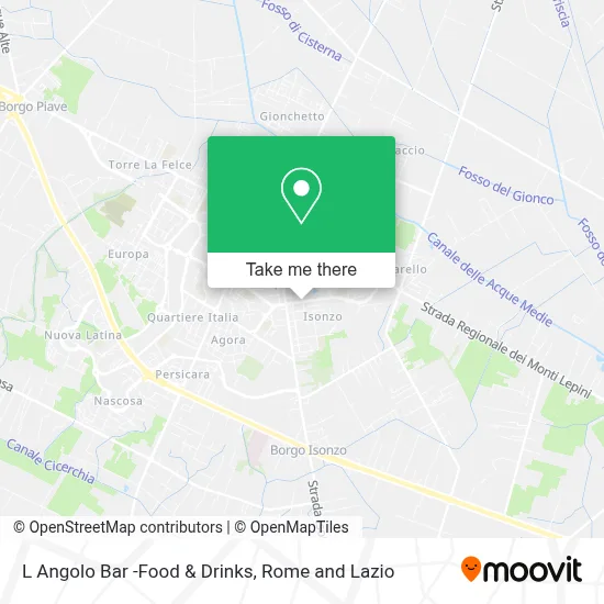 L Angolo Bar -Food & Drinks map