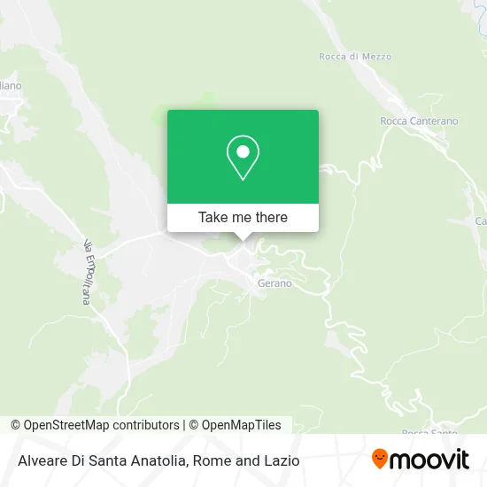 Alveare Di Santa Anatolia map