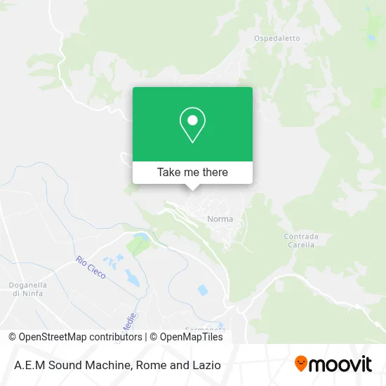 A.E.M Sound Machine map