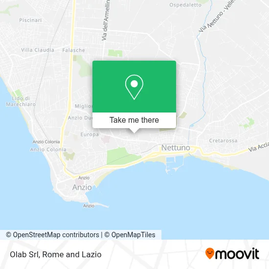 Olab Srl map