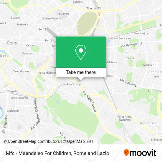 Mfc - Maendeleo For Children map