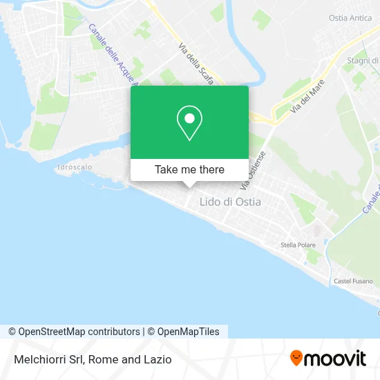 Melchiorri Srl map