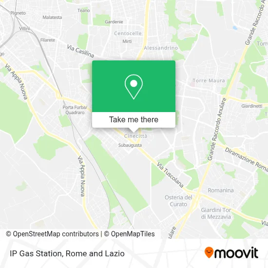 IP Gas Station map