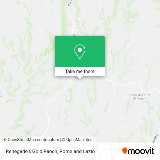 Renegade's Gold Ranch map