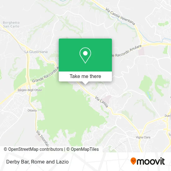 Derby Bar map