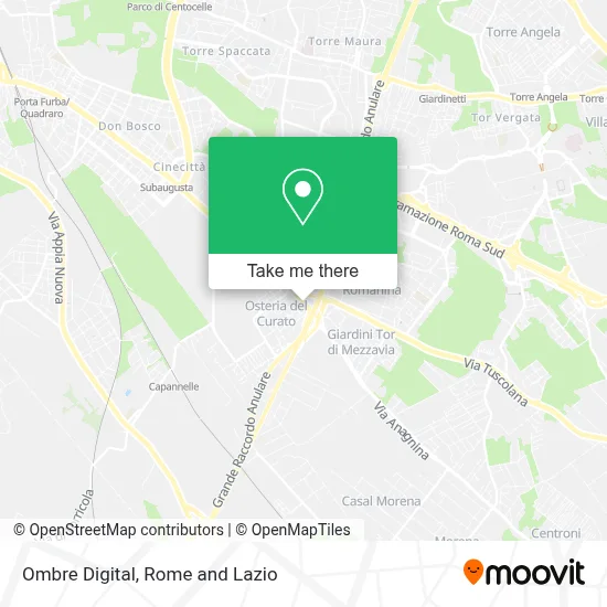 Ombre Digital map