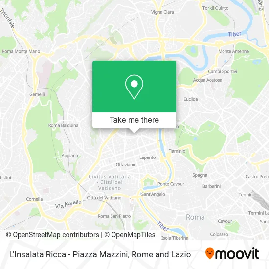 L'Insalata Ricca - Piazza Mazzini map