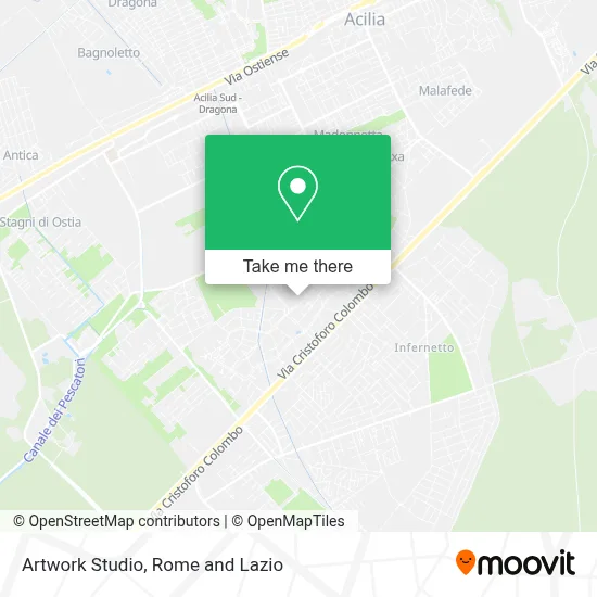 Artwork Studio map