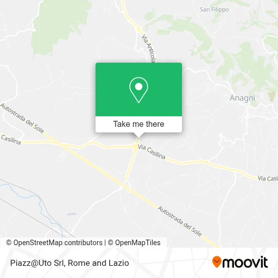 Piazz@Uto Srl map