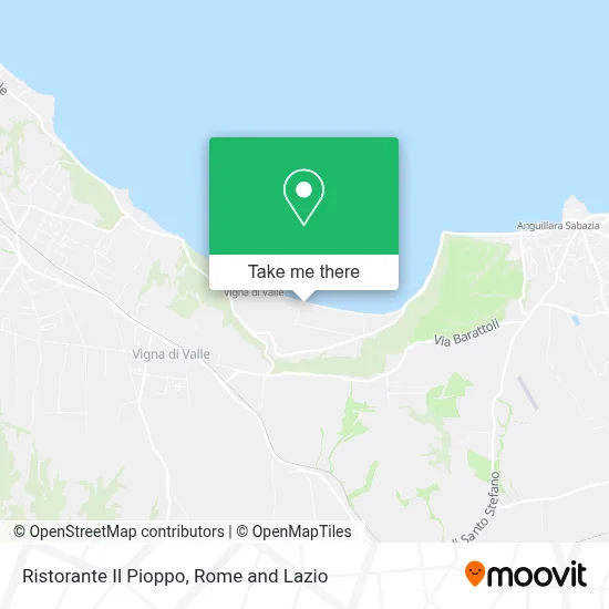 Ristorante Il Pioppo map