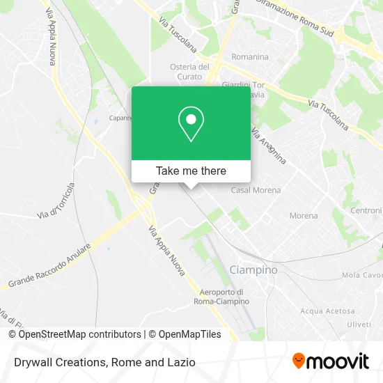 Drywall Creations map