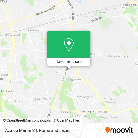 Azalee Marmi Srl map