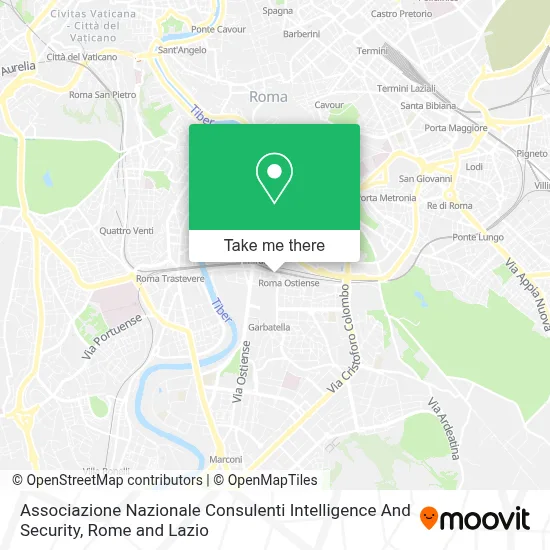 Associazione Nazionale Consulenti Intelligence And Security map