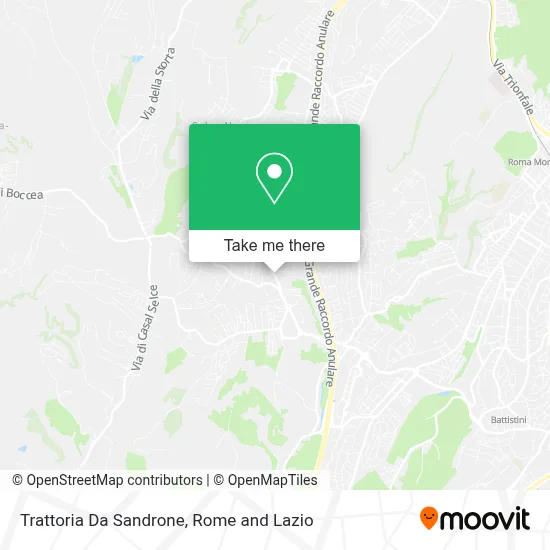 Trattoria Da Sandrone map