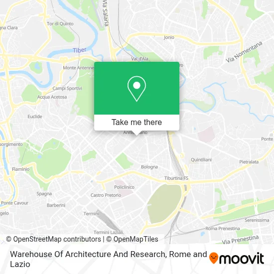 Warehouse Of Architecture And Research map