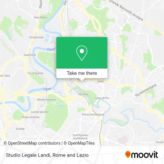 Studio Legale Landi map