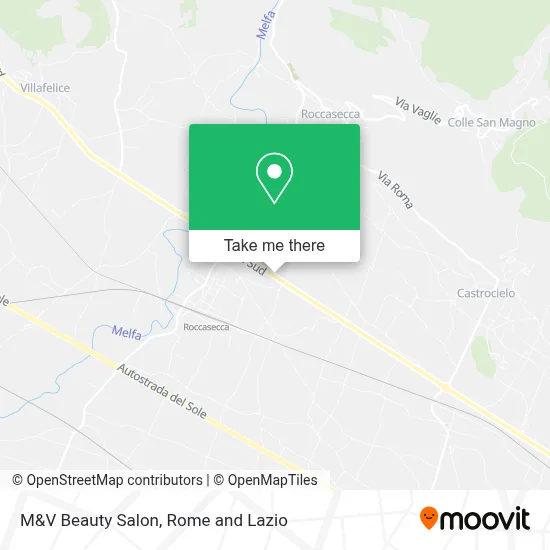 M&V Beauty Salon map