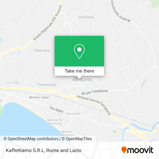 Kaffettiamo S.R.L map
